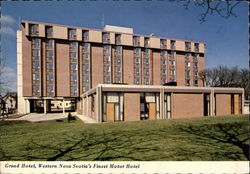 Grand Hotel, Western Nova Scotia's Finest Motor Hotel Postcard