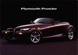 Plymouth Prowler Modern (1970's to Present) Postcard Postcard