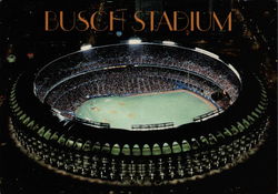 Busch Stadium Postcard