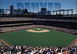 New baseball team Denver, CO Postcard Postcard