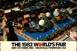 The 1982 World's Fair Knoxville, TN Exposition Postcard 