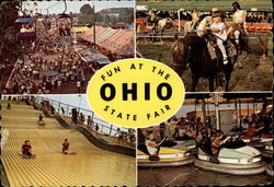 Fun at the Ohio State Fair Postcard Postcard
