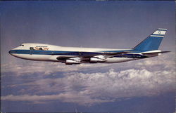 Boeing 747 Israel Aircraft Postcard Postcard