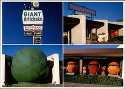 The Giant Artichoke Postcard