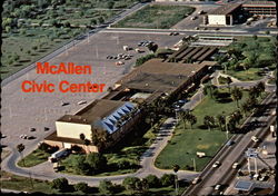 McAllen Civic Center Texas Postcard Postcard