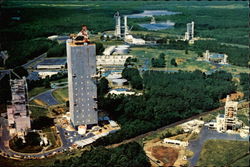 Marshall Space Flight Center Test Area Postcard