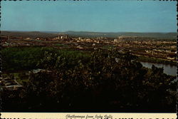 Chattanooga from Ruby Falls Postcard