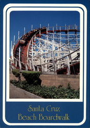 The Great Dipper, Santa Cruz Beach Boardwalk Postcard