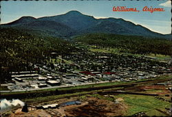 Tourist Headquarters Williams, AZ Postcard Postcard