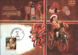 Christmas 1988 Postcard