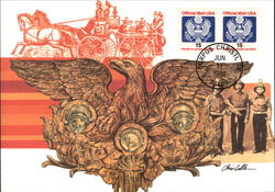 The Fireman's Eagle Postcard