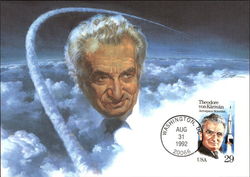 Theodore von Karman Postcard