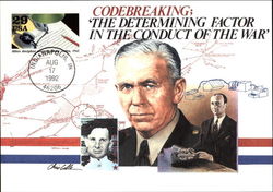 Codebreaking; 'The Determining Factor in the Conduct of the War' Postcard