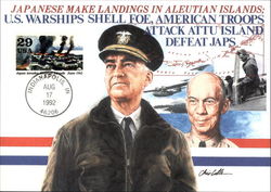 Japan Invades Aleutian Islands Postcard