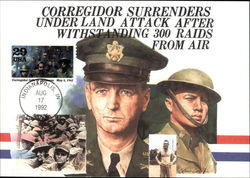 Corregidor Falls to Japanese Postcard