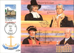 Rhode Island Statehood Bicentennial Postcard