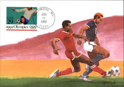 Soccer Postcard