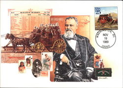 Classic Mail Transportation Postcard