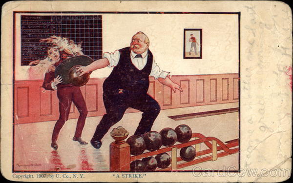 A strike Bowling