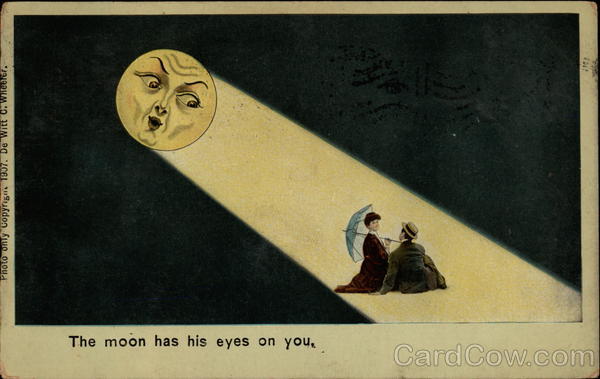 The moon has his eyes on you Couples