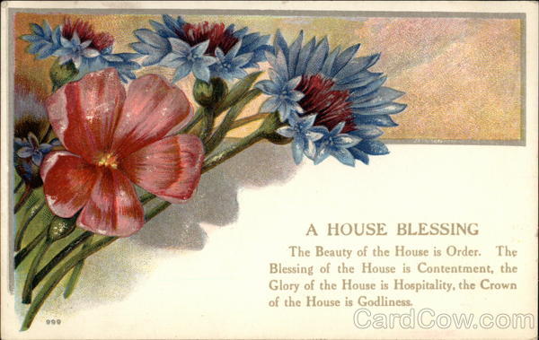 A house blessing Religious
