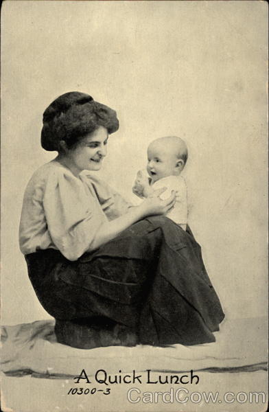 Woman feeding baby Babies