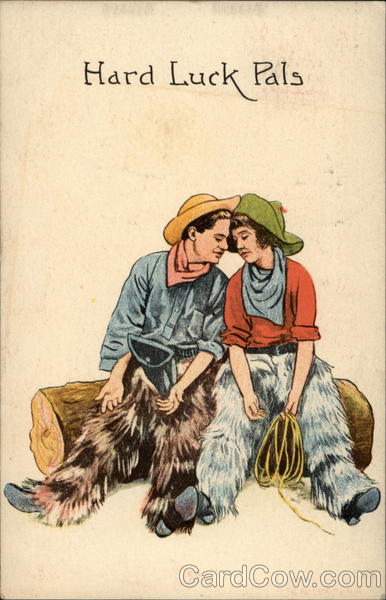 Hard luck pals Cowboy Western