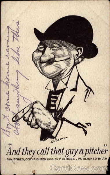 And they call that guy a pitcher Gibson Baseball