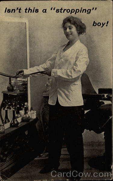 Woman barber Barbers