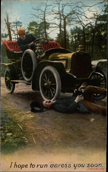 I hope to run across you soon Comic, Funny