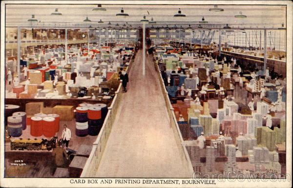 Card Box and Printing Department, Bourneville Advertising