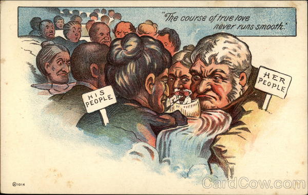 The course of true love never runs smooth Romance & Love