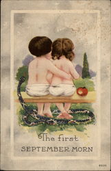 The first September morn Postcard