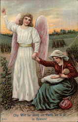 Thy will be done on Earth as it is in heaven! Postcard