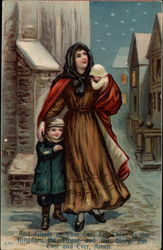 Ten Commandments Postcard