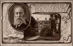 Lowell's home, Elmwood, Cambridge, Mass Lowell's home, Elmwood, Cambridge, Mass