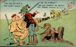 Comic hunters Postcard