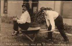 Joy riding at Chicago Heights Postcard