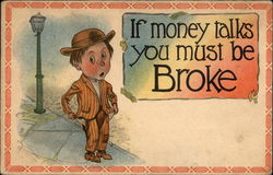 A man in threadbare suit holds out his empty pockets A man in threadbare suit holds out his empty pockets