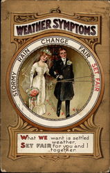 Weather Symptons Postcard