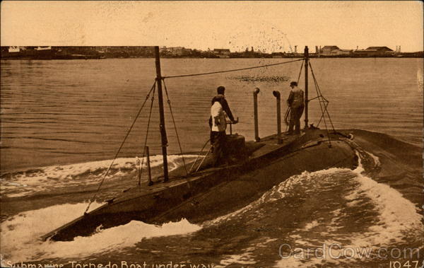 Submarine Torpedo Boat San Francisco California