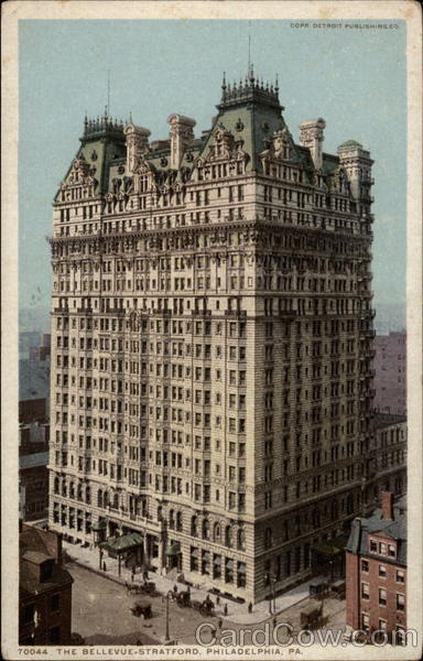 The Bellevue-Stratford Philadelphia Pennsylvania