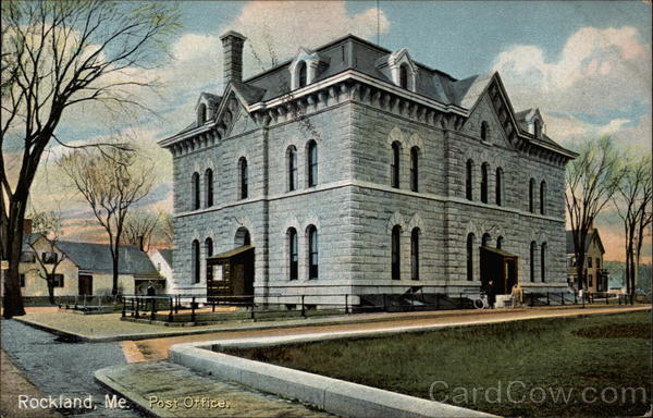 Post Office Rockland Maine