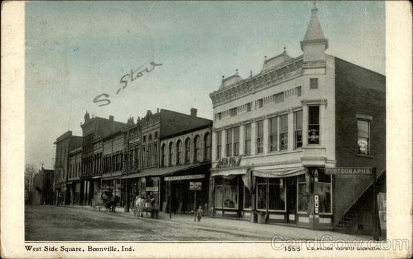 West Side Square Boonville Indiana
