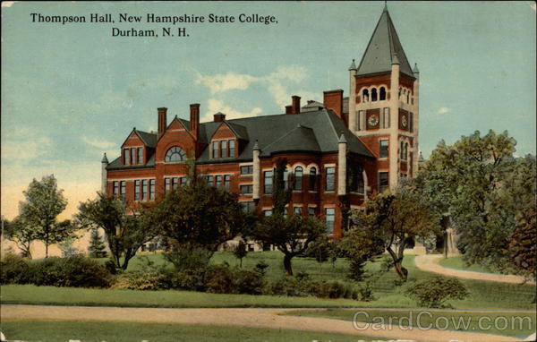 Thompson Hall, New Hampshire State College Durham