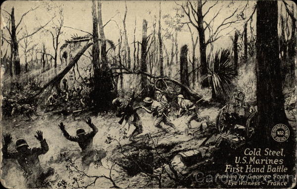 Cold Steel , U.S. Marines First Hand Battle France