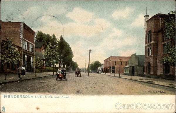 Main Street Hendersonville North Carolina
