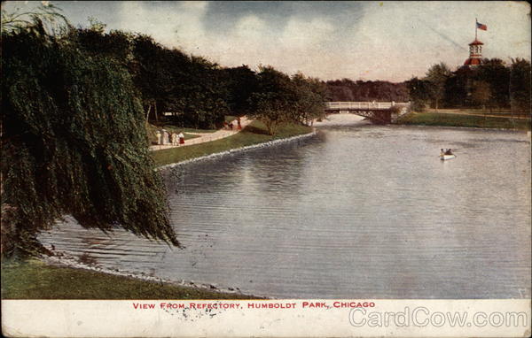 View from Refectory, Humboldt Park Chicago Illinois