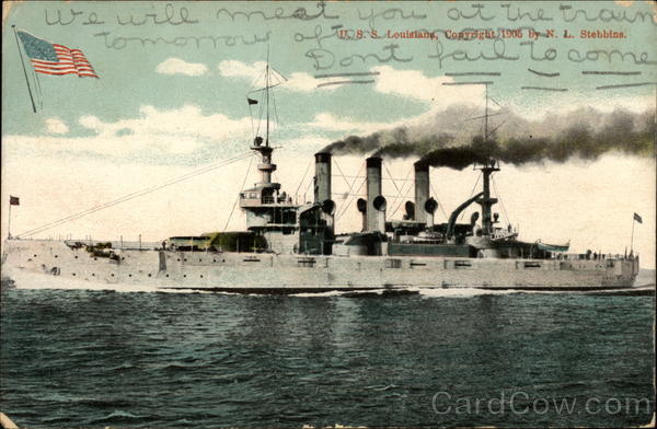 U.S.S. Louisiana Steamers