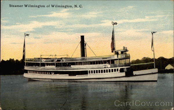 Steamer Wilmington North Carolina Steamers